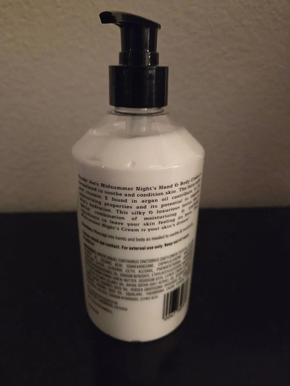 Trader Joe's Hand & Body Cream with Moroccan Argan Oil